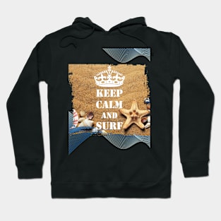 Keep Calm And Surf 37 - Summer Of Surfing Hoodie